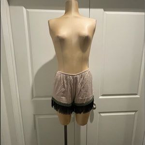 Windsor fringe shorts